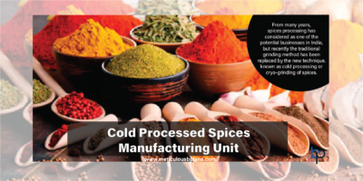 Cold Processed Spices Manufacturing