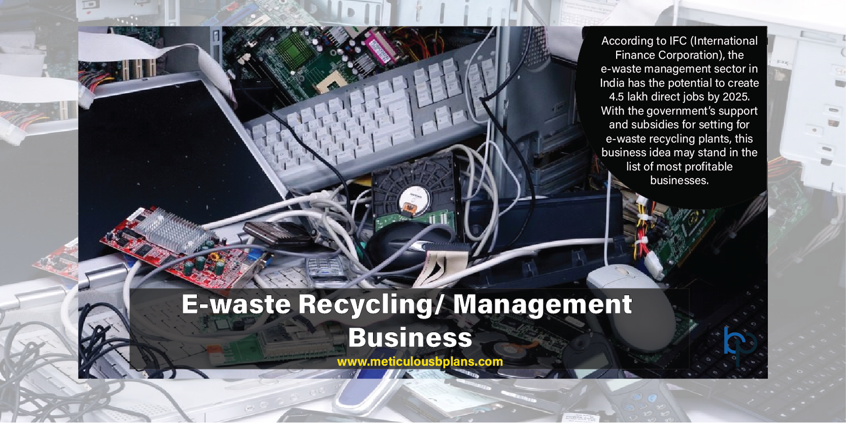 e waste recycling plant business plan