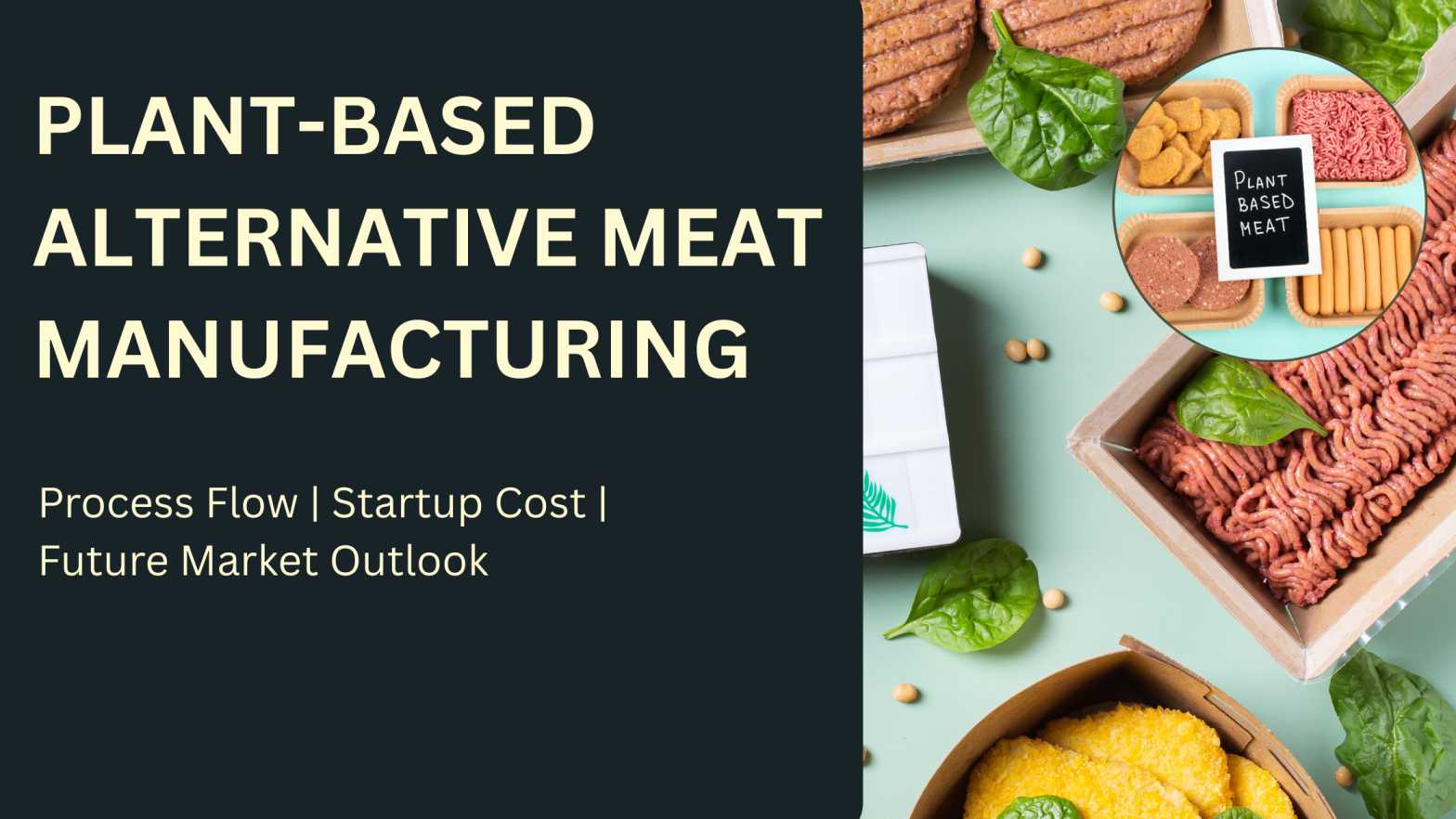 plant based meat production process