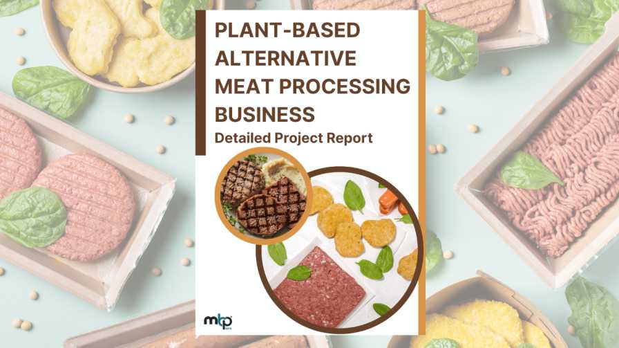 Plant based meat processing DPR