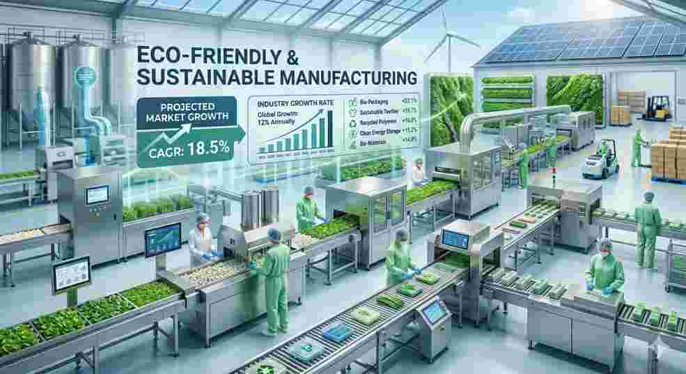 Eco-Friendly & Sustainable Manufacturing
