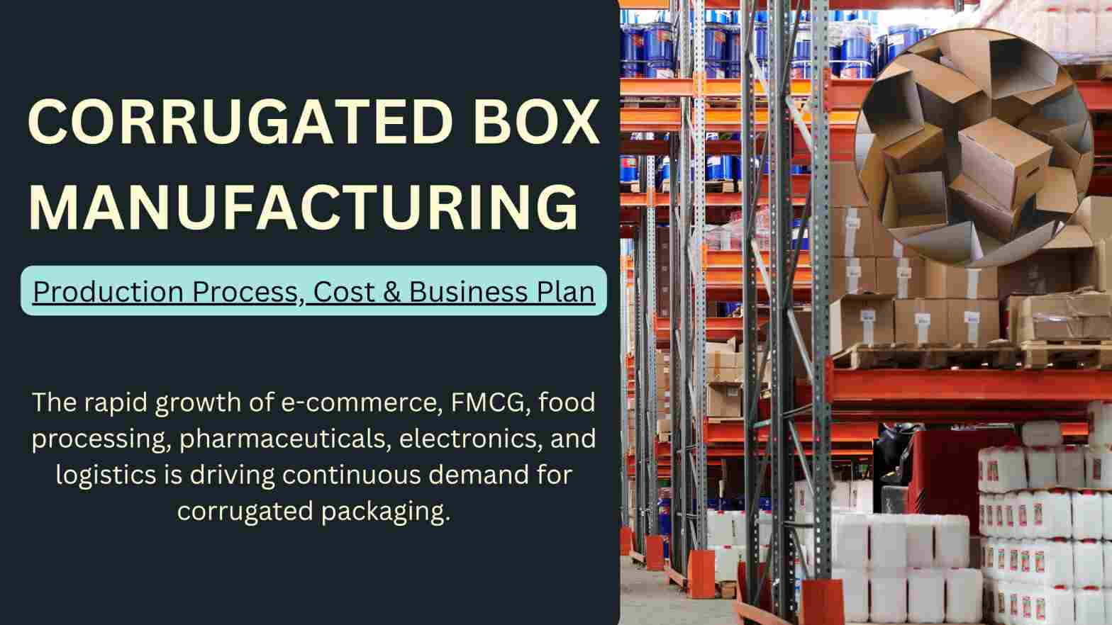 How to Start a Corrugated Box Manufacturing Business