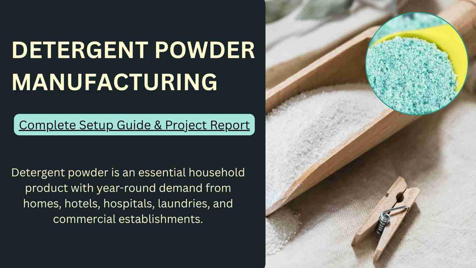 How to Start Detergent Powder Manufacturing Business
